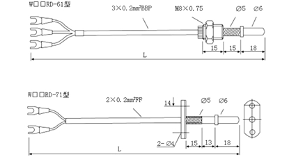 電機(jī)軸承用熱電偶/熱電阻